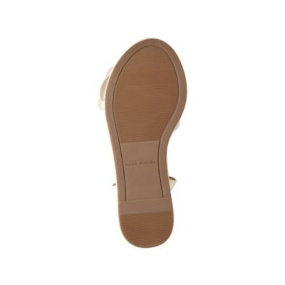 MARC FISHER Womens Ivory Flower Venom Almond Toe Wedge Espadrille Shoes 8.5 M - Picture 4 of 4